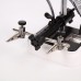 Desktop Magnifying Glass Plug Welding Repair Magnifier 3.5X 5X 8X with 6 LED Lights Auxiliary Clip 