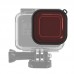 Color Filter Underwater Camera Filter Square Housing Diving Color Lens For GoPro HERO8 Black PU357