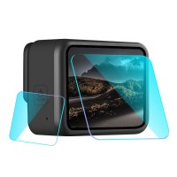 Strong Tempered Glass Screen Protector For GoPro HERO8 Black Lens & LCD Display PU422