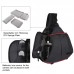 Camera Sling Backpack Bag Waterproof SLR Camera Sling Bag For Camera Lens Tripod PU5013B