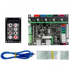 Makerbase MKS Robin Nano 3D Printer Motherboard ARM Control Board with 2.4 Inch Touch Screen 