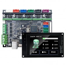 Makerbase MKS Robin Nano 3D Printer Motherboard ARM Control Board with 3.5 Inch Touch Screen 