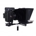DSLR Camera Teleprompter Portable Micro SLR Camera Prompter for Interview Shoot Video Speech Live 