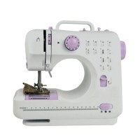 Mini Desktop Sewing Machine Home Sewing Machine with Expansion Table Light Enable 12 Stitches