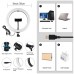 11.8" Ring Fill Light Dimmable Selfie Ring Light with Cellphone Holder RGBW Controller PU458B