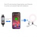 10.2" LED Fill Light Dimmable Ring Light w/ Remote Control Phone Holder Ball Head 46 LED Bead PU430F