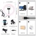 10.2" LED Fill Light Dimmable Ring Light w/ Remote Control Phone Holder Ball Head 46 LED Bead PU430F