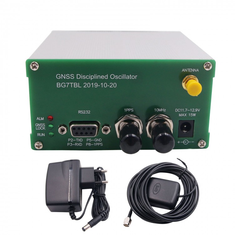 Upgraded gnssdo GNSS disciplined oscillator disciplined clock with 10mhz output Upgraded gnssdo GNSS disciplined oscillator disciplined clock with 10mhz output
