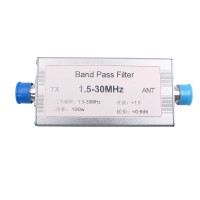 1.5-30MHz Shortwave Band Pass Filter BPF Strengthen Anti-Interference Capacity For Radios