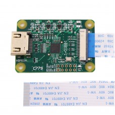 HDMI in HDMI To CSI-2 Adapter Module 1080p 25fps For Raspberry Pi Zero PI 3B 4B +