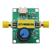 AT-108 RF Attenuator Module Digital ESC Attenuator SMA 0.5-3GHZ 40DB Dynamic Range 0-5V Control