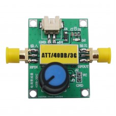 AT-108 RF Attenuator Module Digital ESC Attenuator SMA 0.5-3GHZ 40DB Dynamic Range 0-5V Control