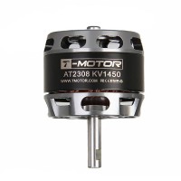 T-Motor Drone Brushless Motor 2-4S Maximum Thrust 1.0KG For Fixed Wing RC Drones AT2308 Long Shaft