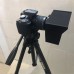 Portable Teleprompter For Smartphone DSLR Interview Speech Live Streaming Video Recording