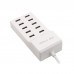 UK Plug Fast Charge 5V/10A 10 Ports 60W Fast USB Charging Desktop Mobile Phone Charger Adapter