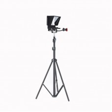 Smartphone Teleprompter Portable DSLR Camera Prompter with Tripod Phone Clip for Live Broadcast