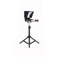 Mobile Phone Teleprompter Portable Camera Prompter with Plate Tripod Clip Multi-Camera Accessory