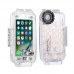 40m/130ft Underwater Phone Case Diving Phone Case Waterproof Video Taking For iPhone 7 & 8 PU9001
