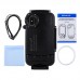 40m/130ft Underwater Phone Case Diving Phone Case Waterproof Housing For iPhone X/XS PU9005