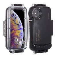 40m/130ft Waterproof Phone Case Diving Phone Case Housing Video Taking For iPhone XS Max PU9006