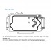 40m/130ft Waterproof Phone Case Diving Phone Case Housing Video Taking For iPhone XS Max PU9006
