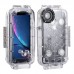 40m/130ft Waterproof Phone Case Diving Phone Case Housing Photo Video Taking For iPhone XR PU9007