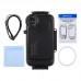 40m/130ft Waterproof Phone Case Diving Phone Case Housing Photo Video Taking For iPhone XR PU9007