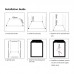 200cm Photo Studio Box Photo Shooting Tent Kit Dimmable 240W 5500K White Light For Model PU5210