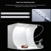 Portable Light Box Photo Shooting Tent Kit w/ Shadowless Bottom Light Effective Area 20x20cm PU5137