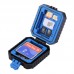 11-In-1 Memory Card Case Waterproof Memory Card Holder For 3SIM + 2XQD + 2CF + 2TF + 2SD Card PU5001