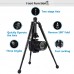 Mini Tripod w/ 360° Ball Head Adjustable Height 24.5-57cm Load 3KG For DSLR & Digital Camera PU3001 