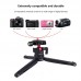 Metal Desktop Tripod Mini Adjustable Height 11-21cm w/ 360° Ball Head For DSLR Digital Camera PU3002