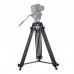 Heavy Duty Tripod Camera Tripod Stand Aluminum Alloy Adjustable 62-140cm For DSLR SLR Camera PU3003