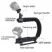 DSLR Stabilizer w/ Tripod Head & Phone Clamp & Quick Release Buckle & Long Screw For SLR PU3006
