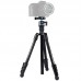 Camera Tripod Stand 4-Section Adjustable 42-130cm w/ 360° Ball Head For DSLR & Digital Camera PU3009 