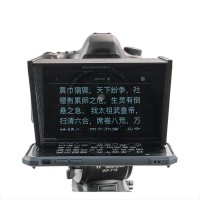 Mobile Phone Teleprompter Portable SLR Camera Prompter with Remote for Video Shot Interview Live