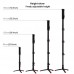 DSLR Monopod Telescoping Camera Monopod Stand Four-Section with Support Base Bracket PU3015