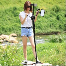 DSLR Monopod Telescoping Camera Monopod Stand Four-Section with Support Base Bracket PU3015
