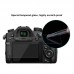 2.5D 9H Tempered Glass Film For Panasonic GH5 Canon EOS M3/M5/M10 PU5513