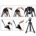 75MM Camera Tripod Mount Adapter with 1/4" & 3/8" Screws For Fluid Head Tripod DSLR Rig Camera PU3503