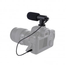 3.5mm Professional Interview Microphone DSLR Camera Microphone For DV Camcorder Smartphone PU3017