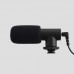 3.5mm Professional Interview Microphone DSLR Camera Microphone For DV Camcorder Smartphone PU3017