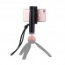 Handheld Stabilizer Phone Grip Holder ABS Tripod Adapter Mount w/ Cold Shoe Base & Wrist Strap PU366