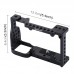 Camera Rig Cage DSLR Handheld Stabilizer Aluminum Alloy For Sony A6300 A6000 PU3020B