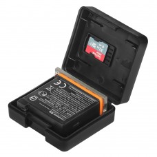 Battery Storage Box Hard Plastic Case Holder For DJI Osmo Action Camera PU339