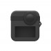 Silicone Protective Case + Dual Silicone Lens Cover Lens Cap For GoPro Max PU454B