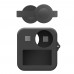 Silicone Protective Case + Dual Silicone Lens Cover Lens Cap For GoPro Max PU454B