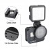 Camera Rig Camera Cage Housing Shell CNC Aluminum Alloy w/ 52mm UV Lens For GoPro HERO8 Black PU449B