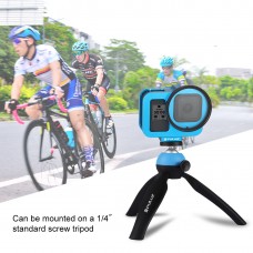 Protective Camera Cage Camera Rig CNC Aluminum Alloy w/ Frame & 52mm UV Lens For GoPro HERO8 PU447