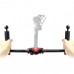 Dual Handheld Grip Stabilizer Aluminum Alloy For DJI RONIN-S/MOZA/Zhi Yun/FeiyuTech Gimbal PU270 